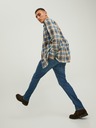 Jack & Jones Tmavě modré pánské slim fit džíny Jack & Jones Glenn