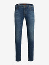 Jack & Jones Tmavě modré pánské slim fit džíny Jack & Jones Glenn