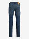 Jack & Jones Tmavě modré pánské slim fit džíny Jack & Jones Glenn