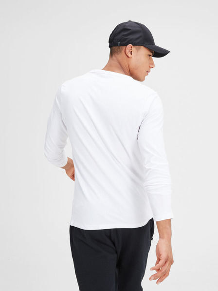 Jack & Jones Bílé pánské basic tričko Jack & Jones Basic