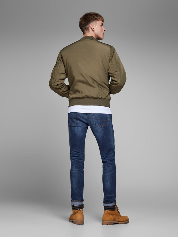 Jack & Jones Tmavě modré slim fit džíny Jack & Jones Tim