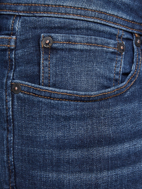 Jack & Jones Tmavě modré slim fit džíny Jack & Jones Tim