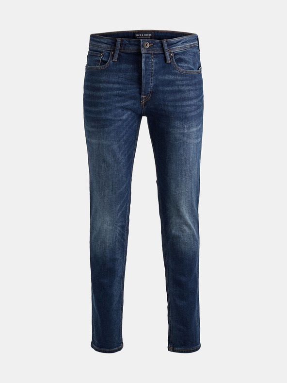 Jack & Jones Tmavě modré slim fit džíny Jack & Jones Tim