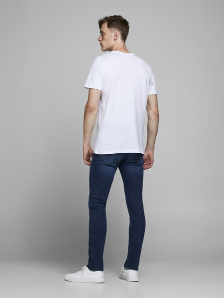 Jack & Jones Modré slim fit džíny Jack & Jones Glenn