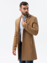 Ombre Clothing Béžový pánský lehký kabát Ombre Clothing