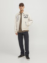 Jack & Jones Černé pánské straight fit džíny Jack & Jones Chris