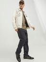Jack & Jones Černé pánské straight fit džíny Jack & Jones Chris