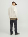 Jack & Jones Černé pánské straight fit džíny Jack & Jones Chris
