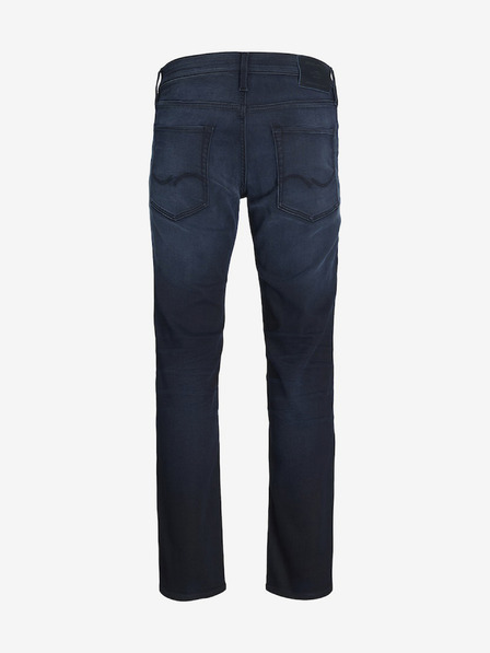 Jack & Jones Tmavě modré pánské slim fit džíny Jack & Jones Glenn
