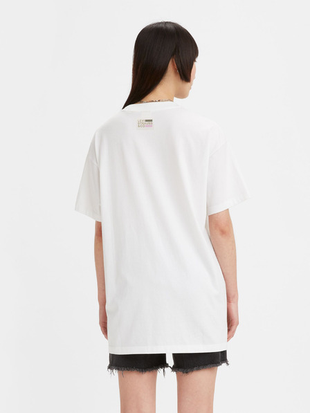 Levi's® Bílé dámské oversize tričko Levi's® Antisocial
