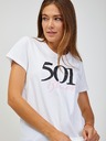 Levi's® Bílé dámské tričko Levi's® 501