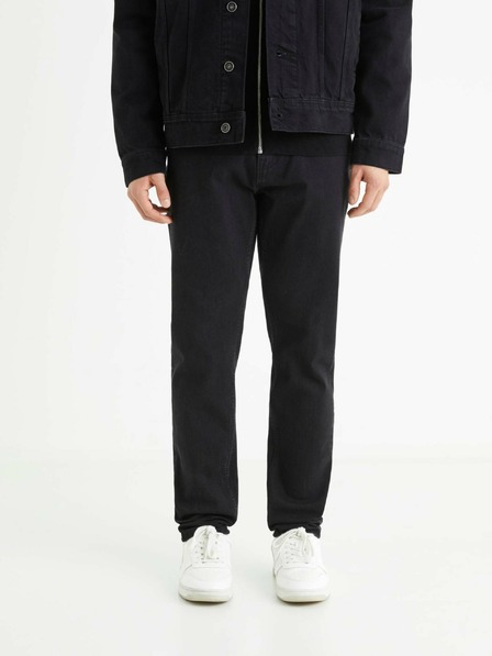 Celio Černé pánské slim fit džíny Celio C25