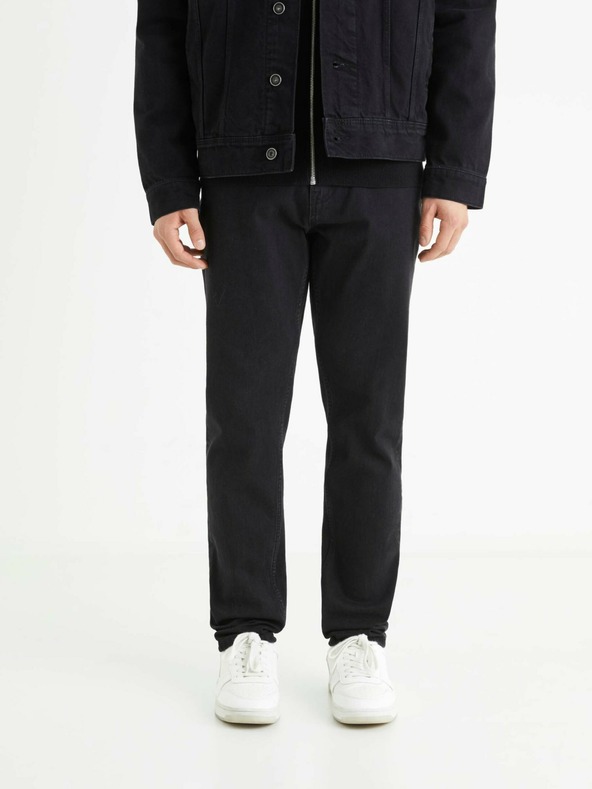 Celio Černé pánské slim fit džíny Celio C25