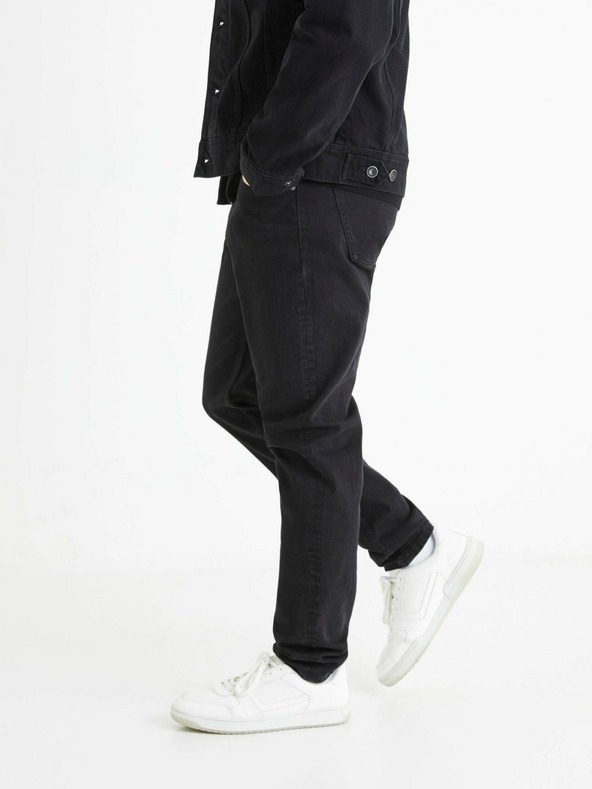 Celio Černé pánské slim fit džíny Celio C25