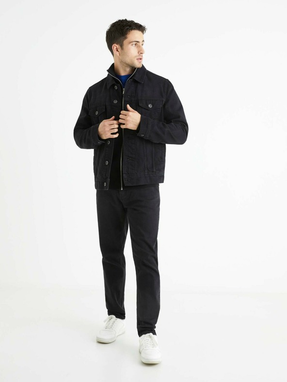 Celio Černé pánské slim fit džíny Celio C25