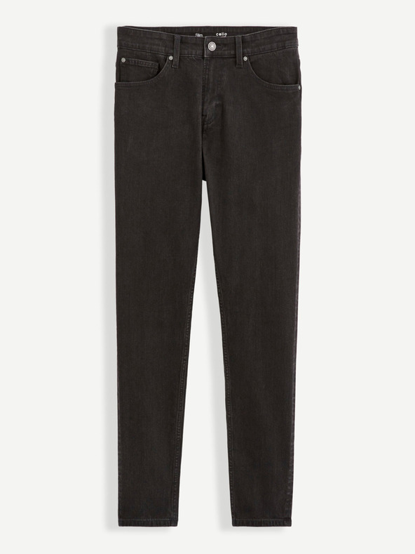 Celio Černé pánské slim fit džíny Celio C25