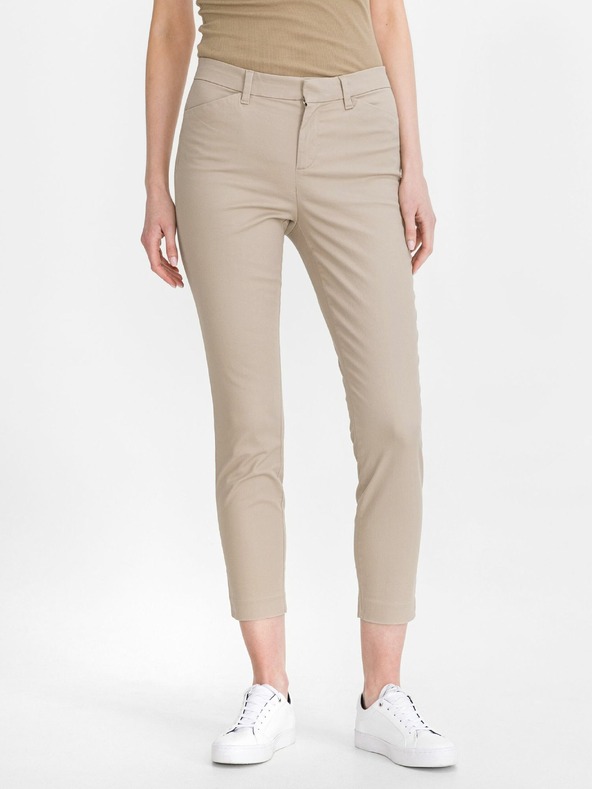 GAP Kalhoty skinny ankle khaki GAP