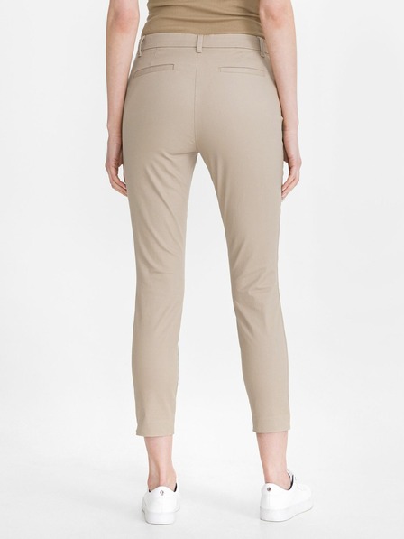 GAP Kalhoty skinny ankle khaki GAP