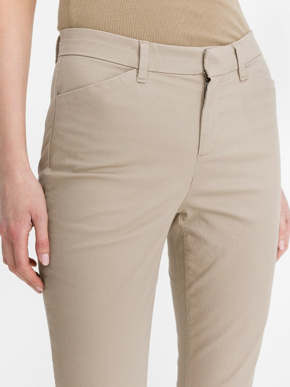 GAP Kalhoty skinny ankle khaki GAP
