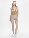 GAP Kalhoty skinny ankle khaki GAP