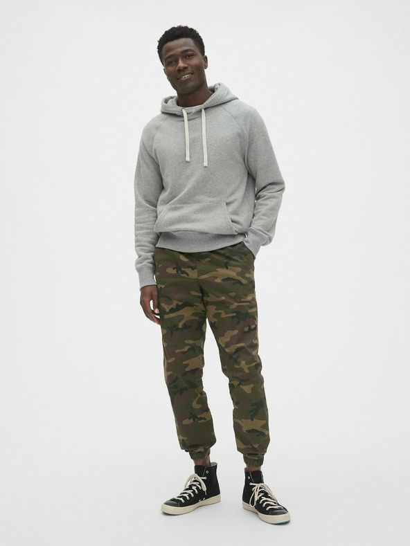 GAP Kalhoty slim canvas joggers GapFlex GAP