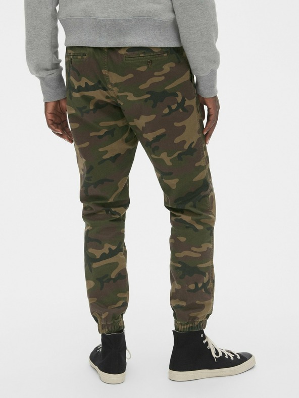 GAP Kalhoty slim canvas joggers GapFlex GAP