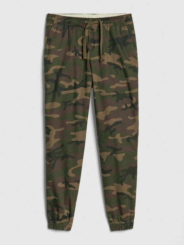 GAP Kalhoty slim canvas joggers GapFlex GAP