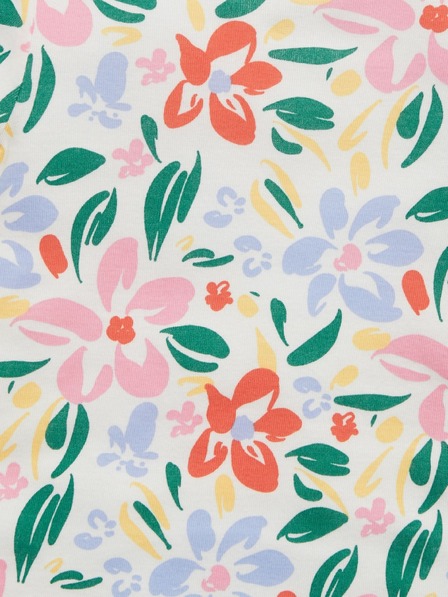 GAP Dětské krátké pyžamo floral GAP