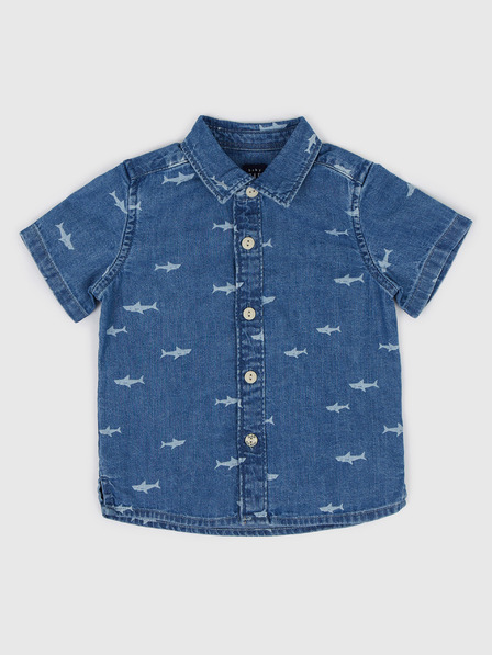 GAP Baby džínová košile žralok GAP