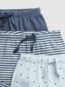 GAP Baby natahovací kraťasy, 3 ks GAP