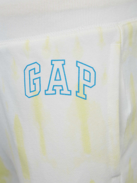 GAP Dětské batikované tepláky s logem GAP