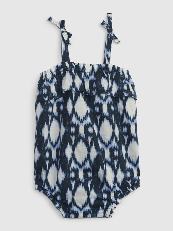 GAP Baby lněné vzorované body GAP