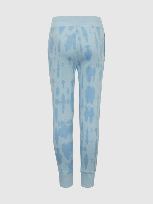 GAP Dětské batikované tepláky logo GAP