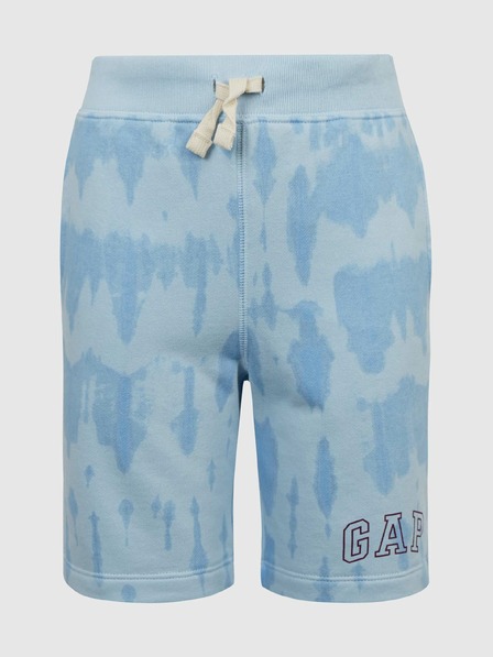 GAP Dětské batikované kraťasy logo GAP