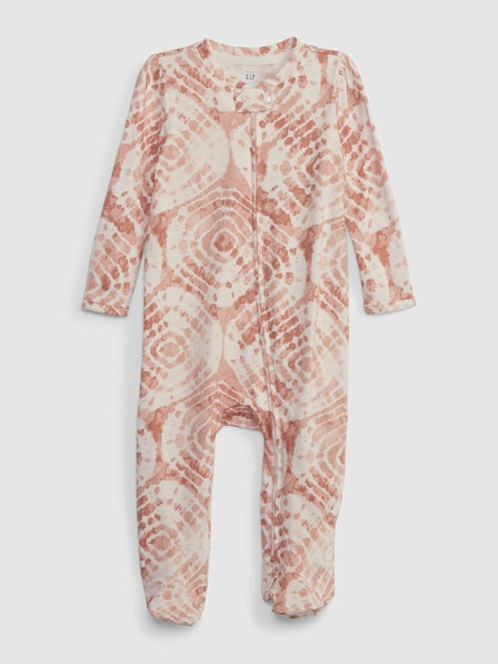 GAP Baby batikovaný overal na zip GAP