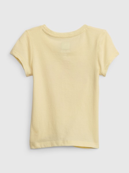 GAP Baby organic tričko logo Gap GAP