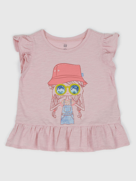 GAP Baby tričko s potiskem GAP
