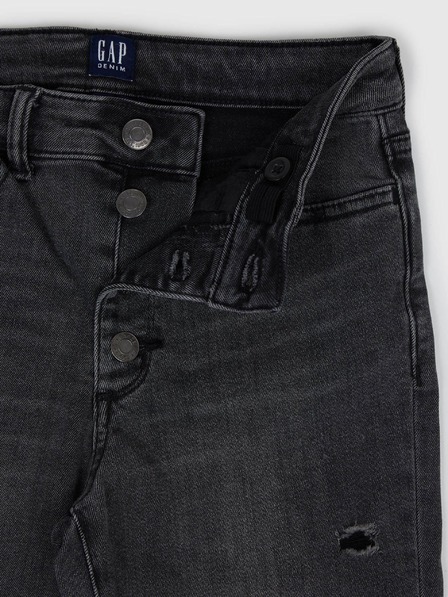 GAP Dětské džíny jeggings s knoflíky GAP