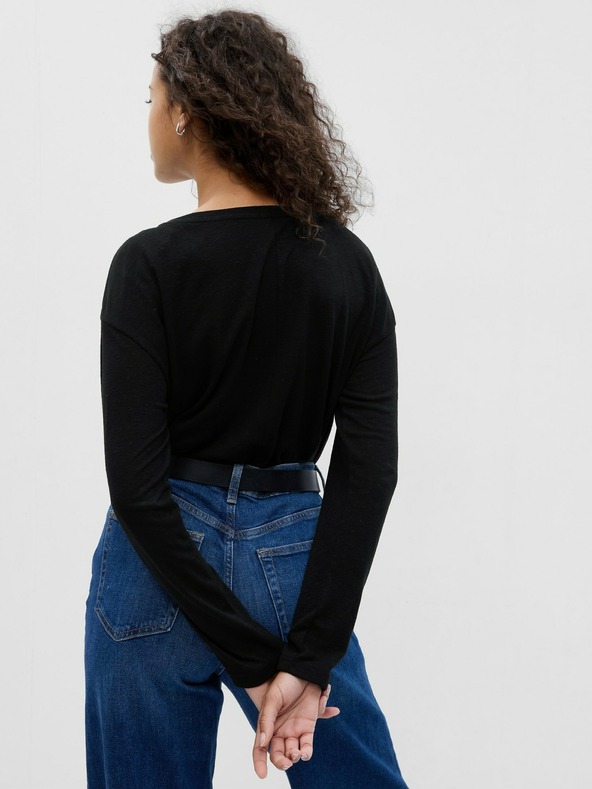 GAP Lněné tričko GAP