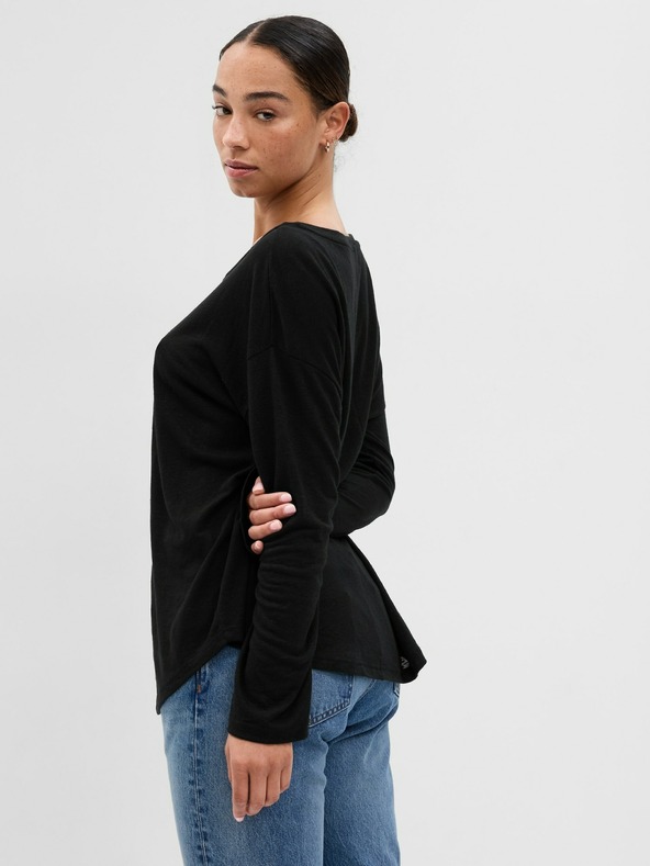 GAP Lněné tričko GAP