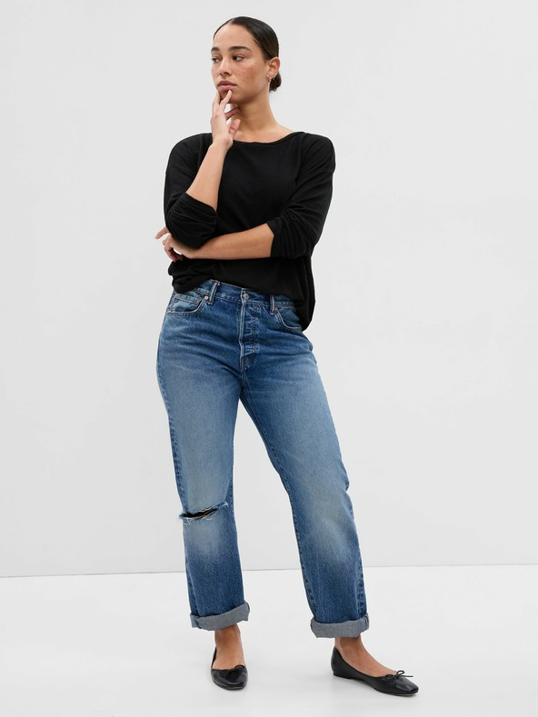 GAP Lněné tričko GAP