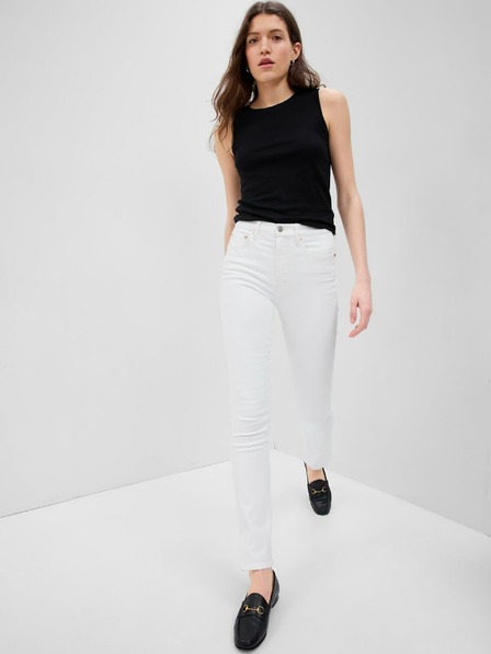GAP Džíny slim High Rise Vintage GAP