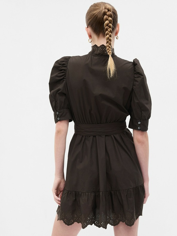 GAP Mini šaty s nabíranými rukávy GAP