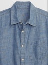 GAP Chambray košile s dlouhým rukávem GAP
