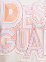 Desigual Krémové dámské tričko Desigual Berlin