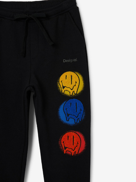 Desigual Černé klučičí tepláky Desigual Benito