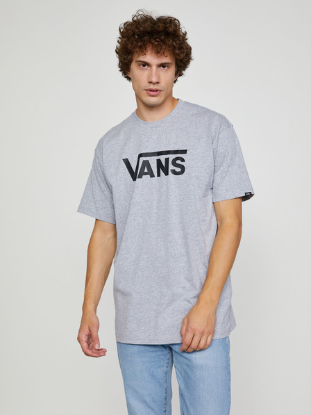 Vans Šedé pánské tričko VANS Classic Athletic Heathe