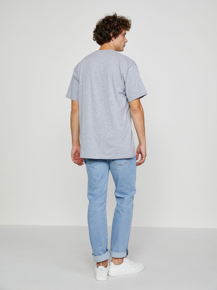 Vans Šedé pánské tričko VANS Classic Athletic Heathe