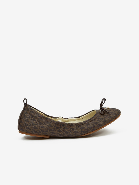 Michael Kors Tmavě hnědé baleríny Michael Kors