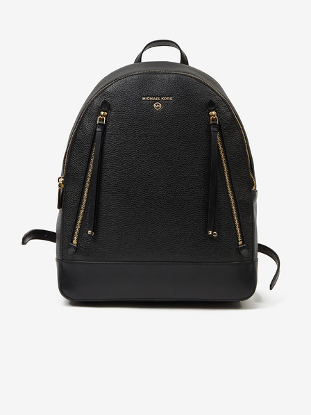 Michael Kors Černý dámský kožený batoh Michael Kors
